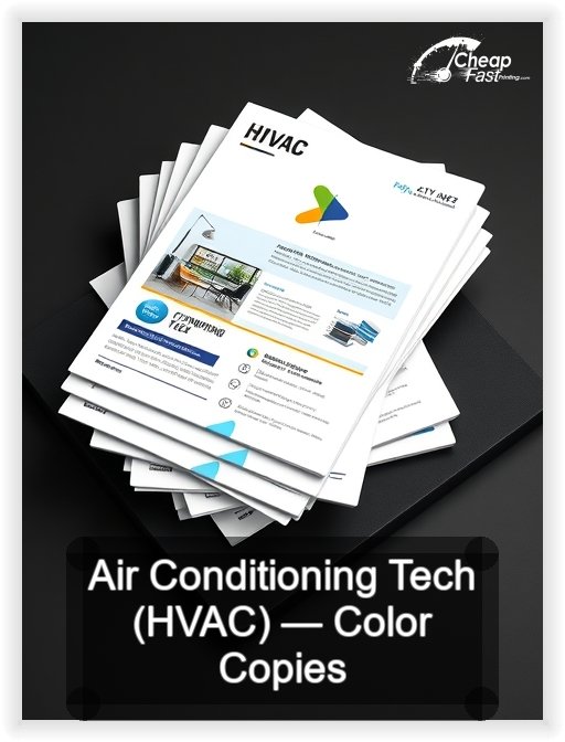 Air Conditioning Tech Hvac business card design sample