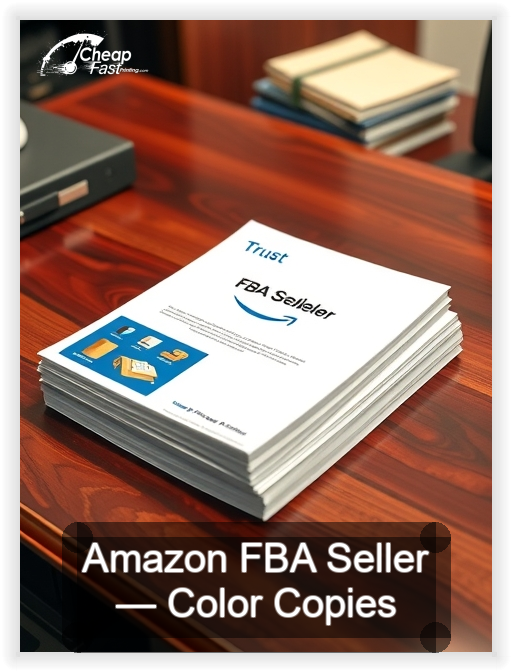 Amazon Fba Seller business card design sample