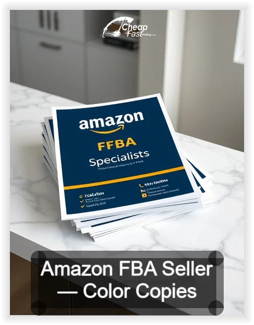 Amazon Fba Seller business card design sample