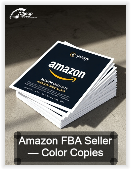 Amazon Fba Seller business card design sample