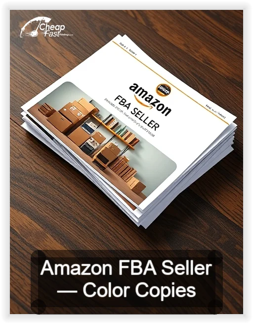 Amazon Fba Seller business card design sample