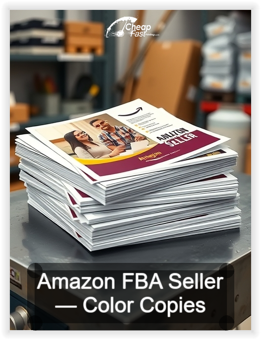 Amazon Fba Seller business card design sample