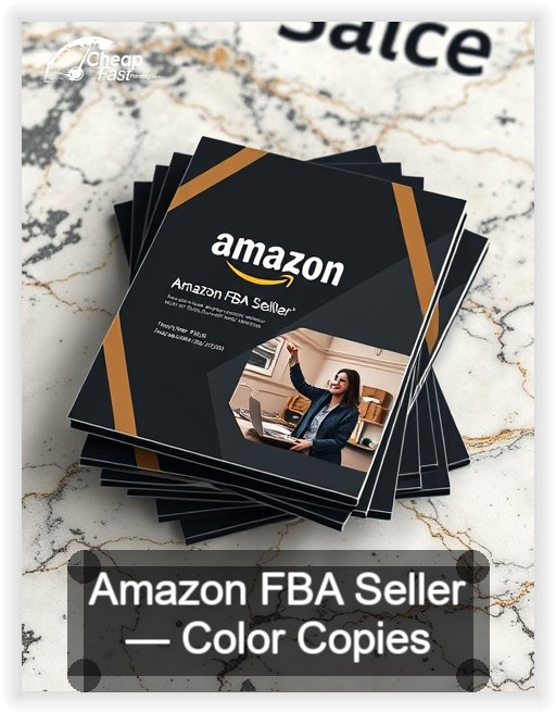 Amazon Fba Seller business card design sample