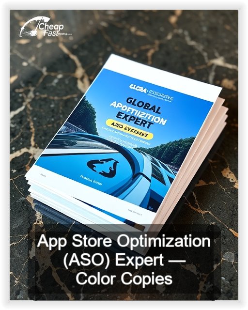 App Store Optimization Aso Expert business card design sample