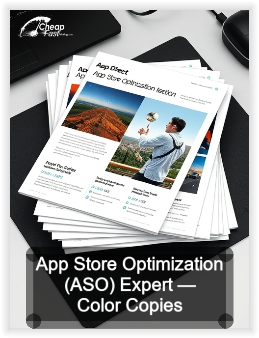 App Store Optimization Aso Expert business card design sample