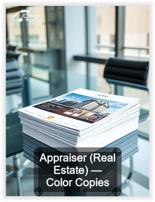 Appraiser Real Estate business card design sample