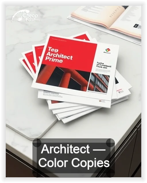 Architect business card design sample