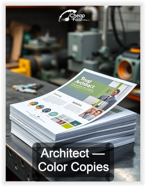 Architect business card design sample