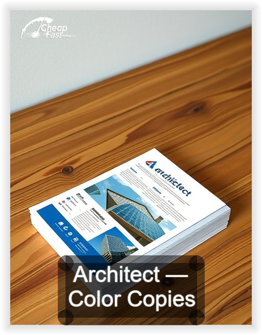 Architect business card design sample