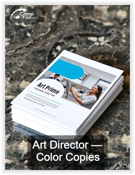 Art Director business card design sample