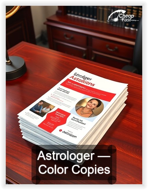 Astrologer business card design sample