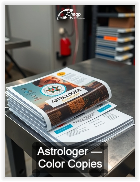Astrologer business card design sample