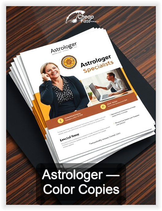 Astrologer business card design sample