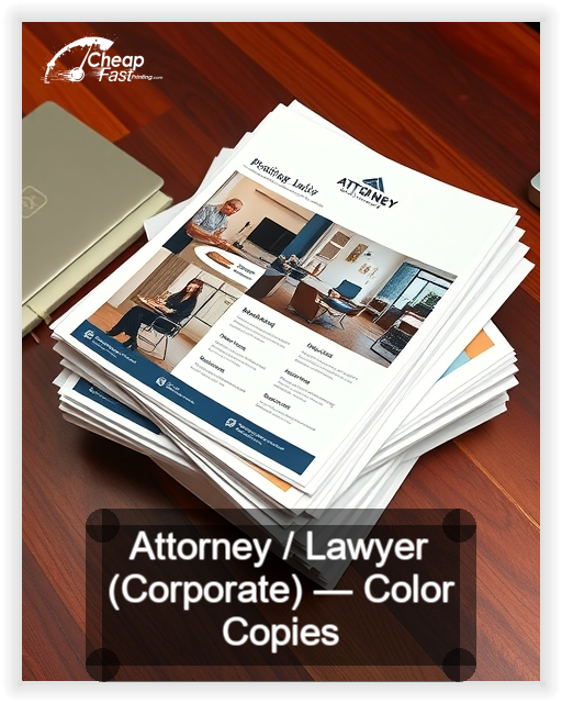 Attorney Lawyer Corporate business card design sample