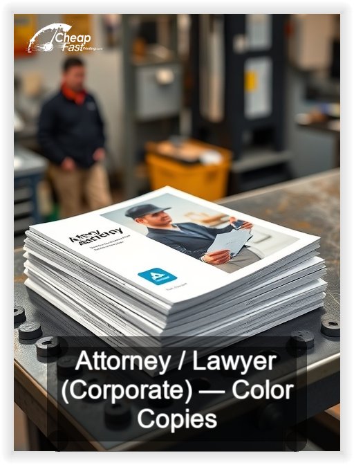 Attorney Lawyer Corporate business card design sample