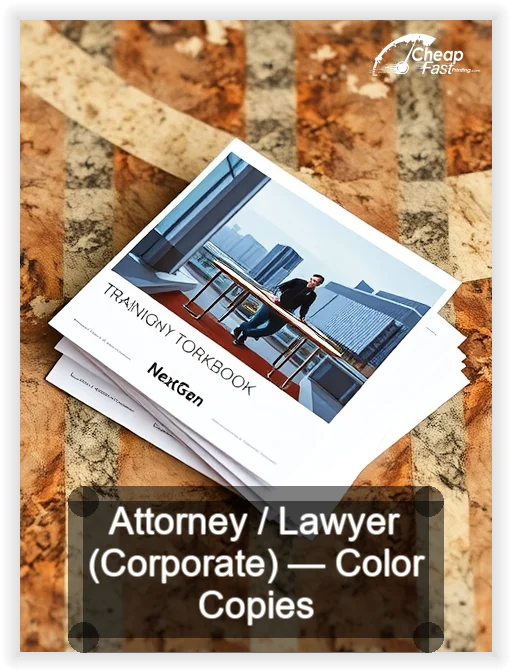 Attorney Lawyer Corporate business card design sample