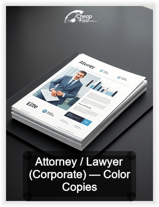 Attorney Lawyer Corporate business card design sample