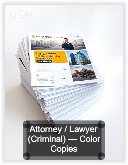 Attorney Lawyer Criminal business card design sample