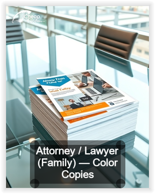 Attorney Lawyer Family business card design sample