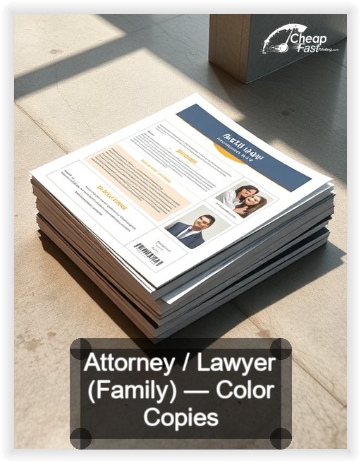 Attorney Lawyer Family business card design sample