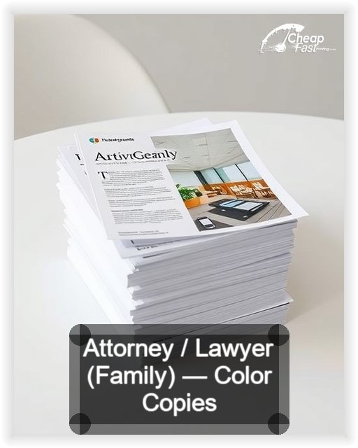 Attorney Lawyer Family business card design sample