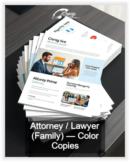 Attorney Lawyer Family business card design sample