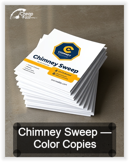 Chimney Sweep business card design sample