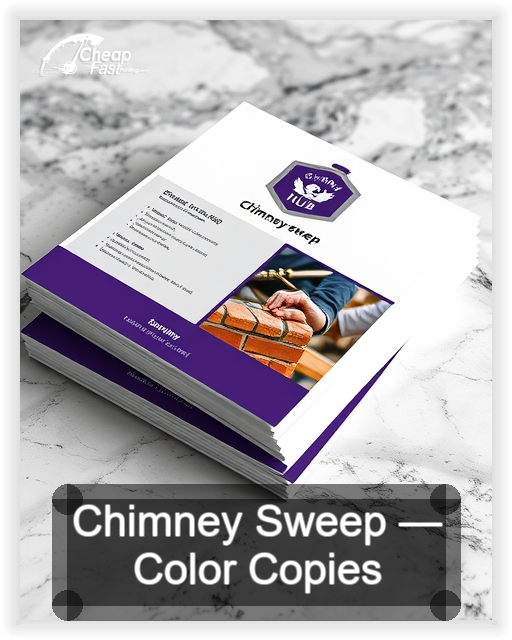 Chimney Sweep business card design sample