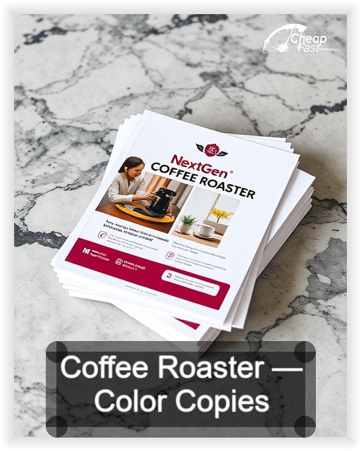 Coffee Roaster business card design sample