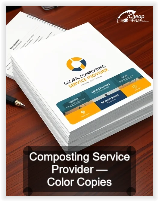 Composting Service Provider business card design sample