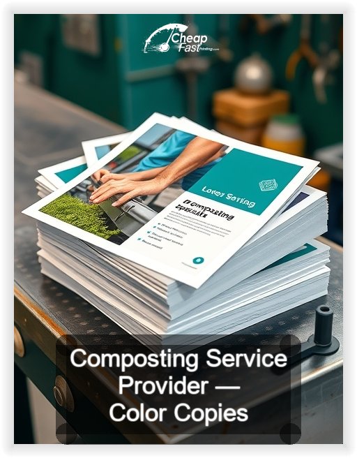 Composting Service Provider business card design sample