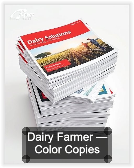 Dairy Farmer business card design sample