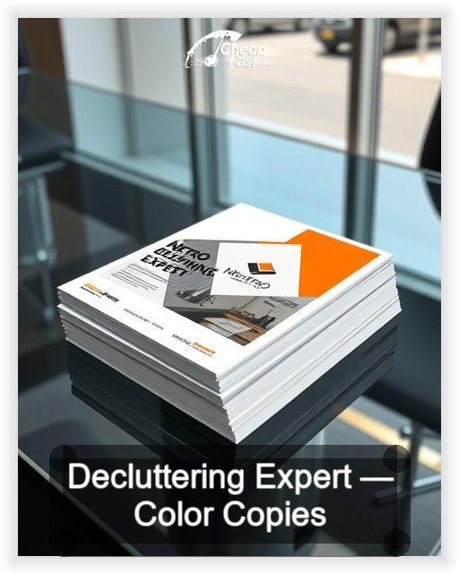 Decluttering Expert business card design sample