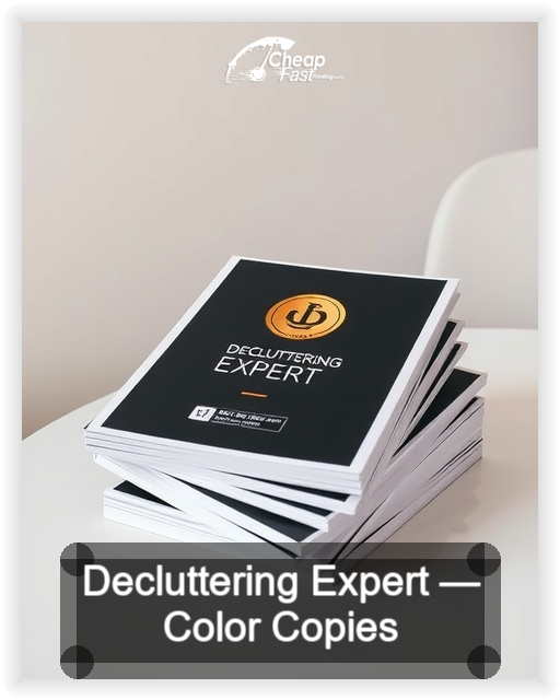 Decluttering Expert business card design sample