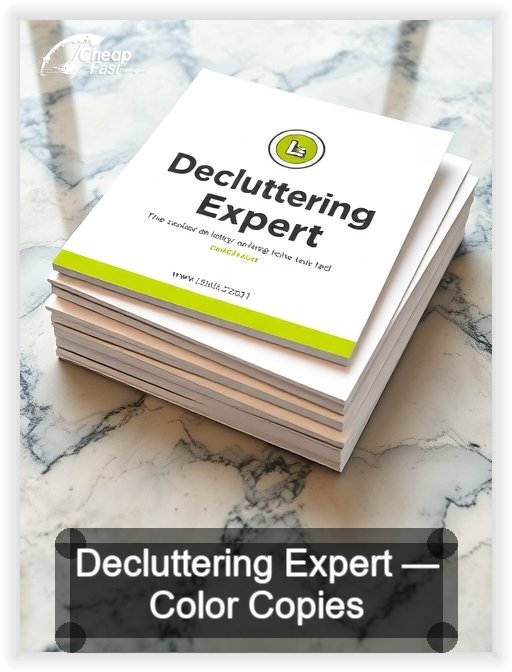 Decluttering Expert business card design sample