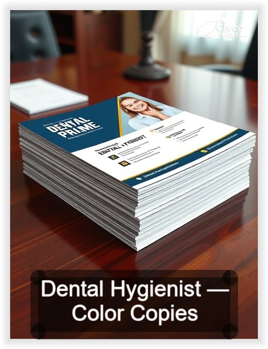 Dental Hygienist business card design sample