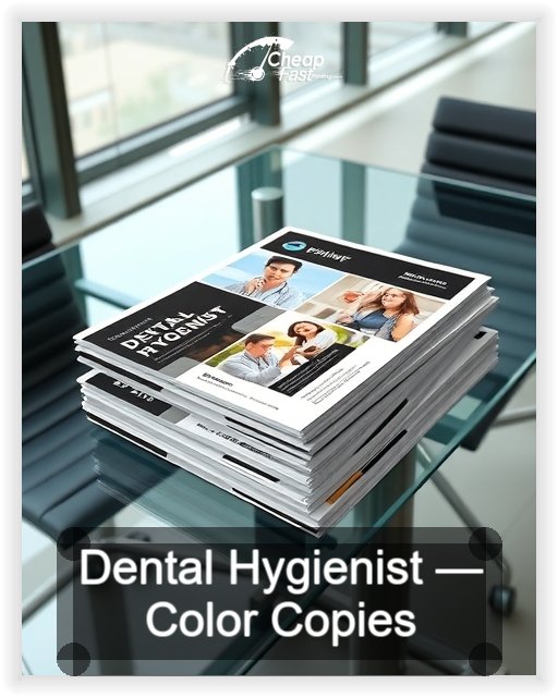 Dental Hygienist business card design sample