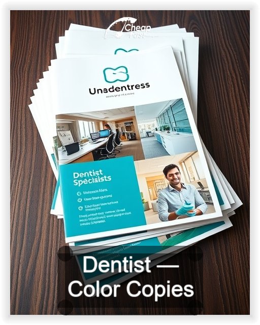 Dentist business card design sample