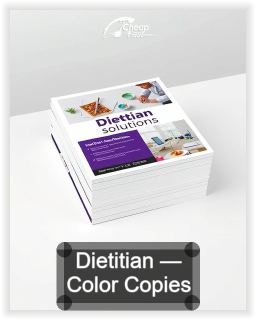 Dietitian business card design sample
