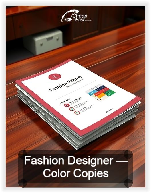 Fashion Designer business card design sample