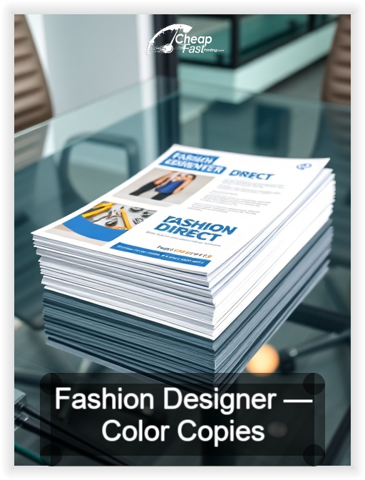 Fashion Designer business card design sample