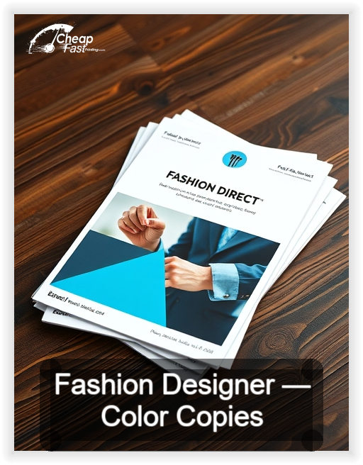Fashion Designer business card design sample