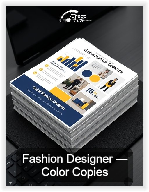 Fashion Designer business card design sample