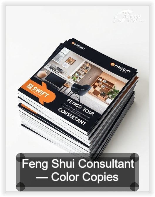 Feng Shui Consultant business card design sample
