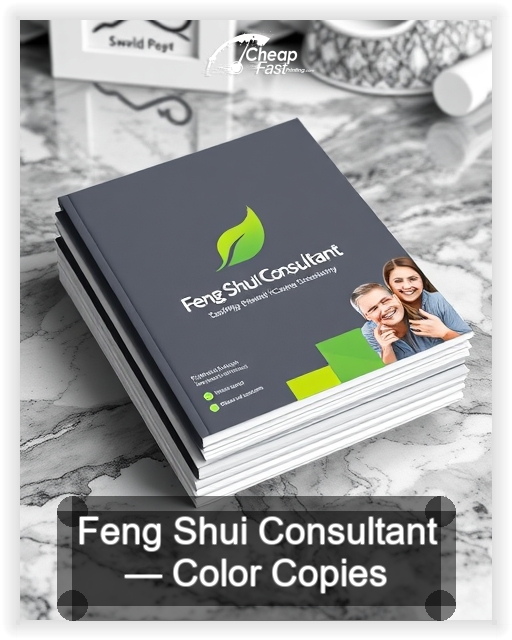 Feng Shui Consultant business card design sample
