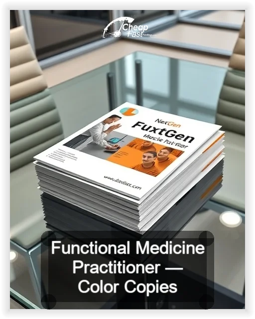 Functional Medicine Practitioner business card design sample