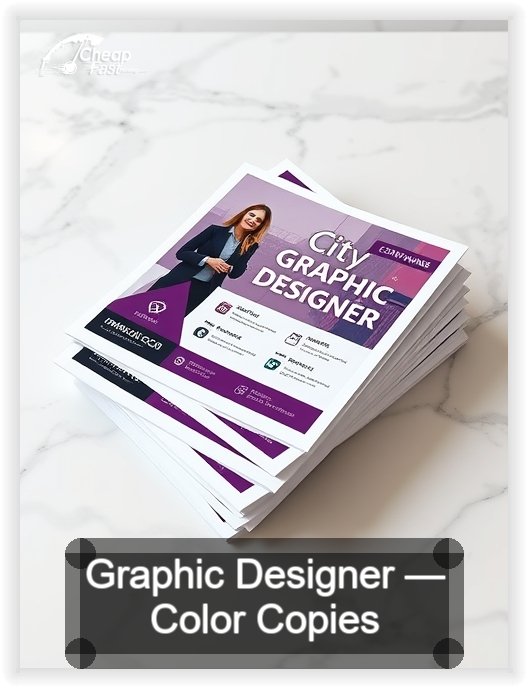 Graphic Designer business card design sample