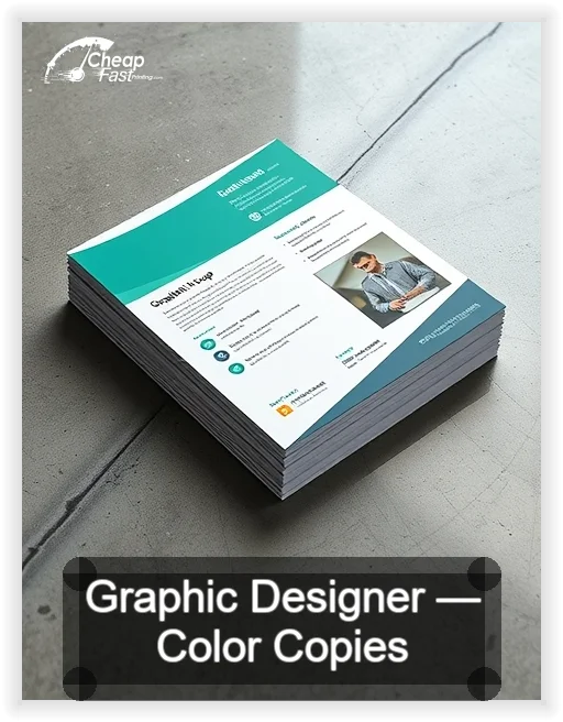 Graphic Designer business card design sample