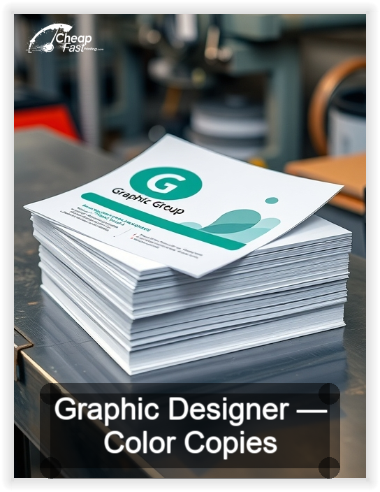 Graphic Designer business card design sample