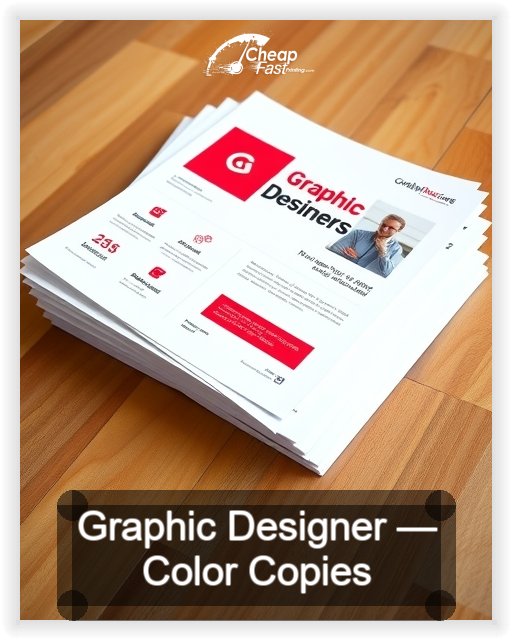 Graphic Designer business card design sample